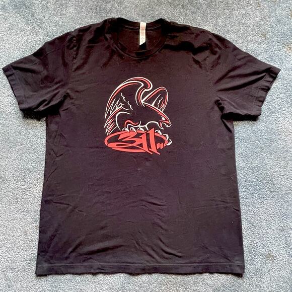 311 Concert T-Shirt Men’s XL Black July 30 2019 Atlanta Falcons Short Sleeve Tee - Picture 7 of 7